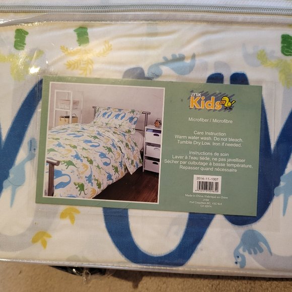 Jysk kids dinosaur duvet cover set - Picture 2 of 3
